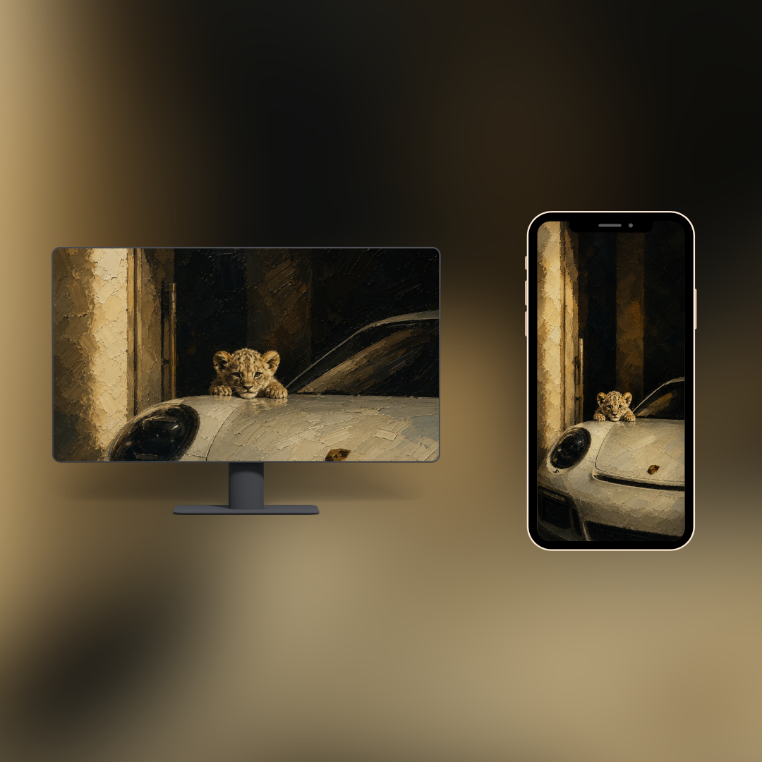 Golden Eyes - Wallpaper